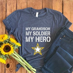 Soldier Grandma Shirt • Soldier Grandma T-Shirt • Soldier Grandma Gift • US Soldier Grandma • Military Grandma Shirt • Soldier Grandma Tee