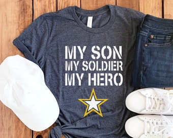 Soldier Mom Shirt • Soldier Mom T-Shirt • Soldier Mom Gift • US Soldier Shirt • Proud Soldier Mom • Military Mom Shirt • Military Mom Gift
