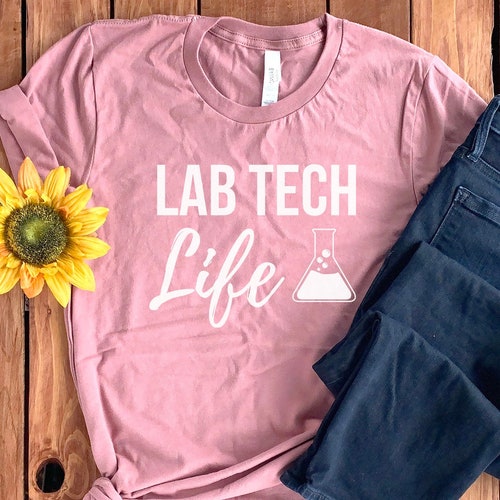 Lab Tech Tshirt Medical Lab Technician School Graduation Etsy