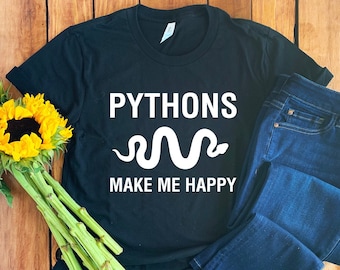 Python Shirt • Ball Python Shirt • Ball Python T-Shirt • Python T-Shirt • Ball Python gift • Ball Python Mom • Python Lover • Python Tee