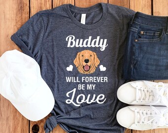 Personalized Golden Retriever Shirt • Golden Retriever Mom • Custom Golden Retriever Shirt • Golden Retriever T-Shirt • Golden Retriever Top