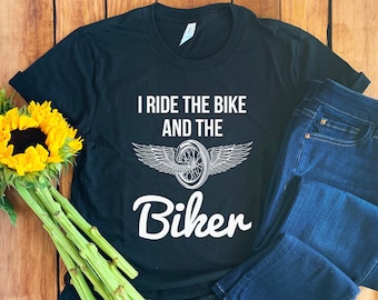 Motorcycle Shirt • Biker Shirt • Biker Gift • Motorcycle T-Shirt • Biker T-Shirt • Women Biker • Vintage Motorcycle Shirt • Motorcycle Gift