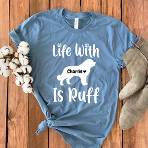 Personalized St Bernard Shirt • Custom St Bernard Shirt • St Bernard Mom • St Bernard T-Shirt • St Bernard Lover • St Bernard Gift • Dog Mom