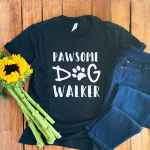 Dog Walker Shirt • Dog Walker Gift • Walking Dogs Tee • Dog Walker T-shirt • Dog Walking Shirt • Dog Mom Gift • Dog Lover Shirt • Unisex Tee
