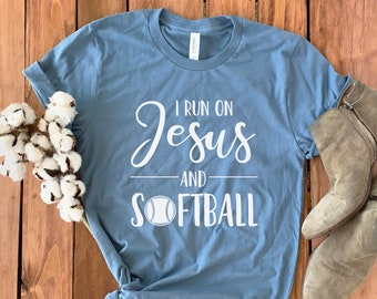 Softball T-Shirt • Softball Mom Shirt • Softball Gift Shirt • Women's Softball Shirts • Funny Softball Shirt • Softball Shirt • Unisex Tee