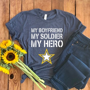 Soldier Girlfriend Shirt • Soldier Girlfriend T-Shirt • Soldier Girlfriend Gift • US Soldier Girlfriend • Proud Soldier Girlfriend