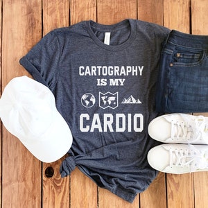 Cartographer T-Shirt • Cartographer Gift • Cartography Shirt • Cartography Gift • Legendary Cartographer • Cartographer Shirt • Unisex Tee