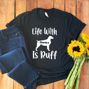 Personalized Brittany Spaniel Shirt • Custom Brittany Spaniel Shirt • Brittany Spaniel Mom • Brittany Spaniel T-Shirt • Brittany Spaniel Tee