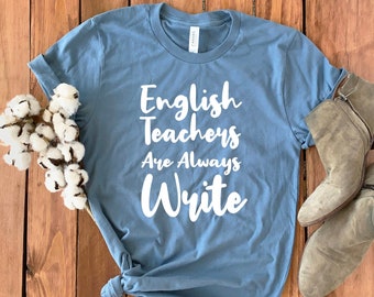 English Teacher Shirt • English Teacher Gift • Grammar Shirt • English Shirt • Teacher Gifts • Reading Teacher Shirt • Teacher • Unisex Tee