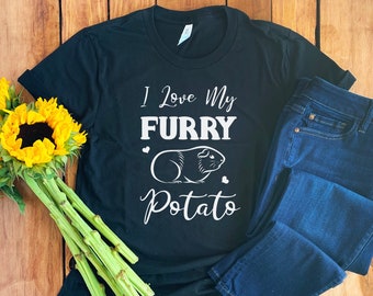 Guinea Pig Shirt • Furry Potato Shirt • Guinea Pig Mom • Guinea Pig Mama • Guinea Pig Hoodie • Guinea Pig Lover • Guinea Pig T-Shirt