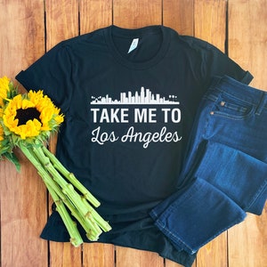 Los Angeles Shirt • California Shirt • California T-shirt • La Shirt • La Tee • City of Angels • La Shirt Women • Unisex La Tee • Unisex Tee