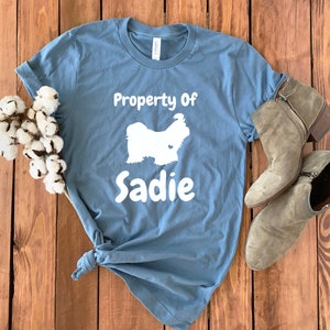 Personalized Shih Tzu T-shirt • Custom Shih Tzu Shirt • Shih Tzu Lover Shirt • Shih Tzu Mom • Shih Tzu Gift • Shih Tzu T-shirt • Unisex Tee
