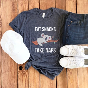 Koala Shirt • Nap T-Shirt • Koala Gift Tee • Koala Bear Shirt • Nap Queen Shirt • Koala Lover Shirt • Koala Tee • Animal Shirt • Unisex Tee