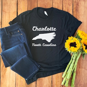 Personalized North Carolina Shirt • Custom North Carolina Shirt • North Carolina Lover Shirt • North Carolina State Tee Shirt • Unisex Tee