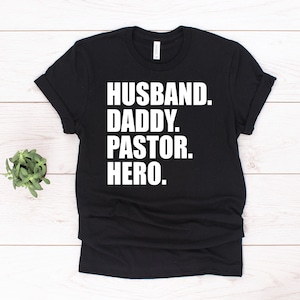 Pastor Shirt • Preacher Shirt • Pastor Gift • Priest Shirt • Gift For Pastor • Youth Pastor • Pastor Appreciation • Christian • Unisex Tee