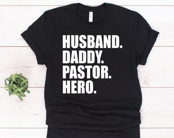 Pastor Shirt • Preacher Shirt • Pastor Gift • Priest Shirt • Gift For Pastor • Youth Pastor • Pastor Appreciation • Christian • Unisex Tee