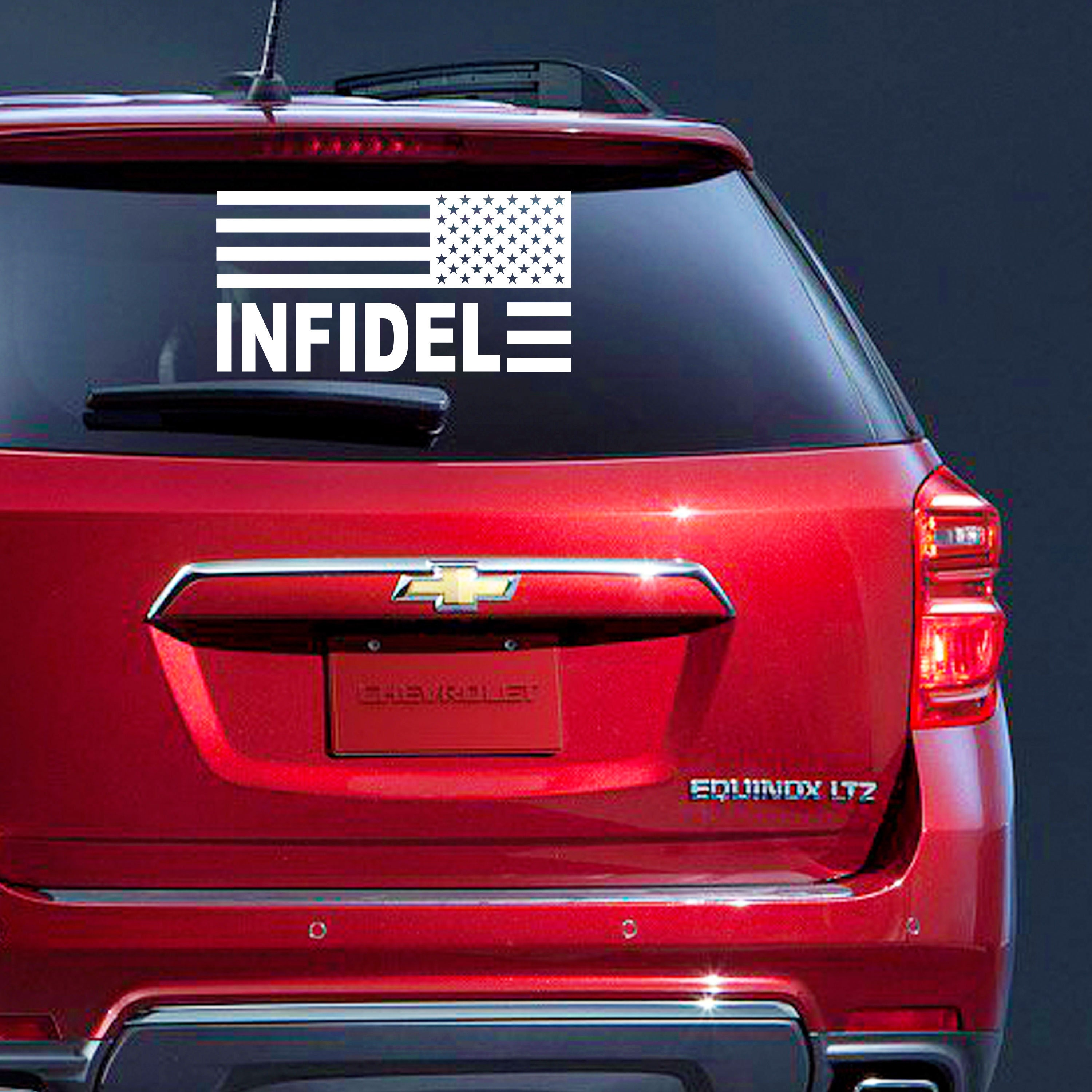 Adhesivo De Vinilo Con Bandera De águila Americana Para