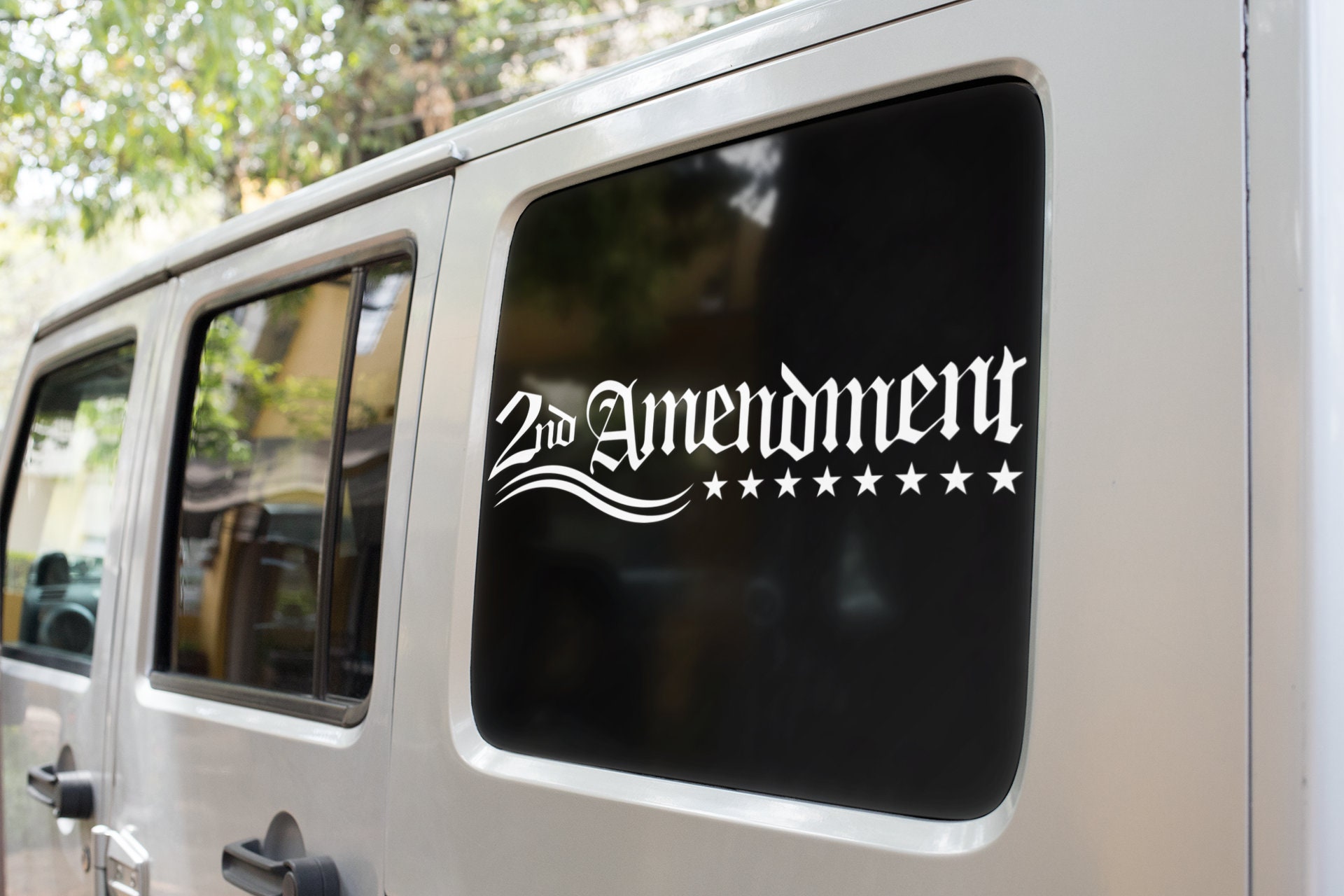 2nd Amendment Vinyl Decal Sticker - Etsy