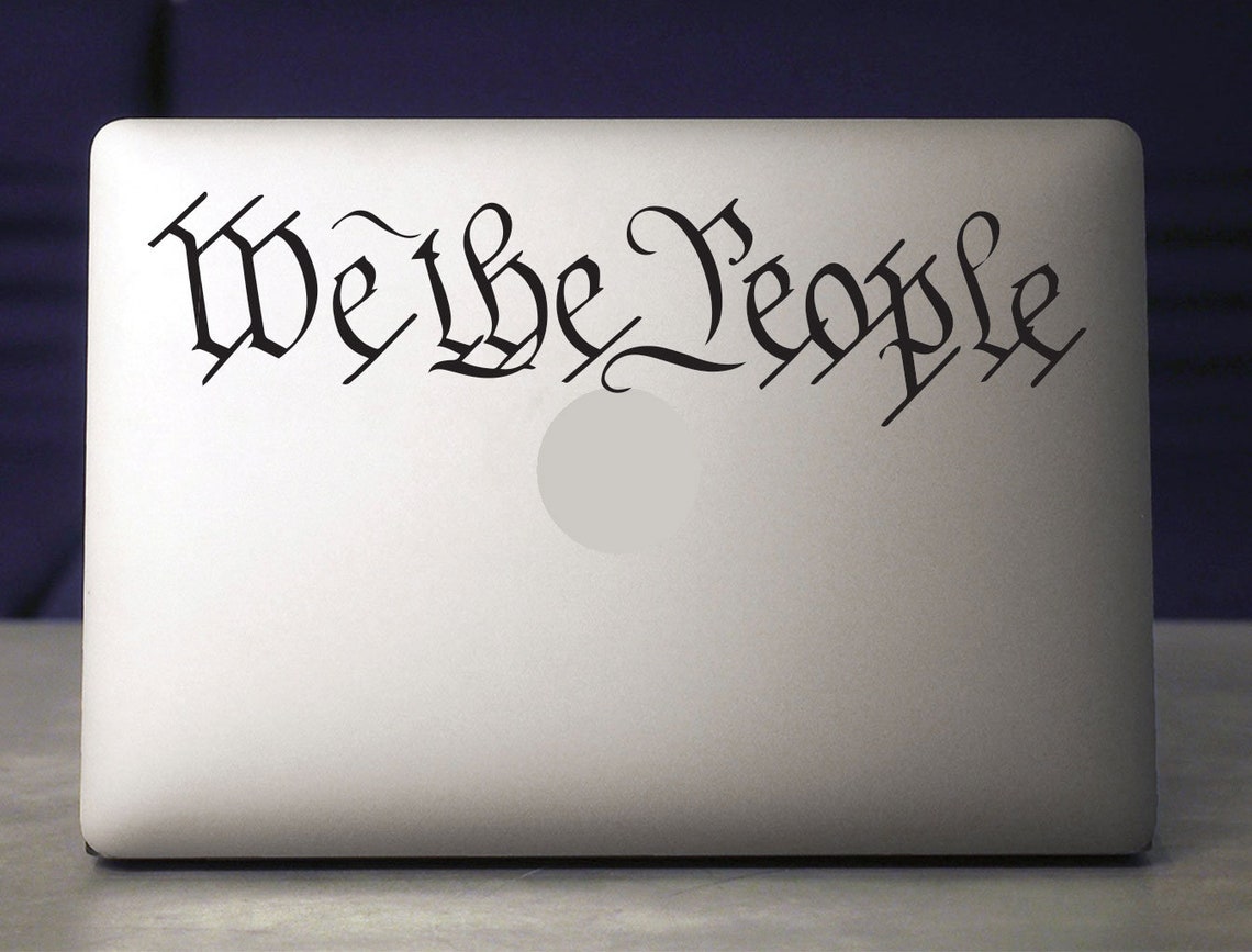 We the People Vinyl Decal Sticker | Etsy