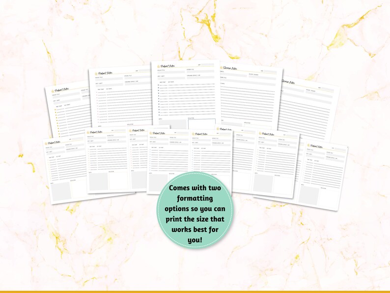 Podcast Notes.pdf Podcast Notes Template Letter Size Printable Template - Etsy