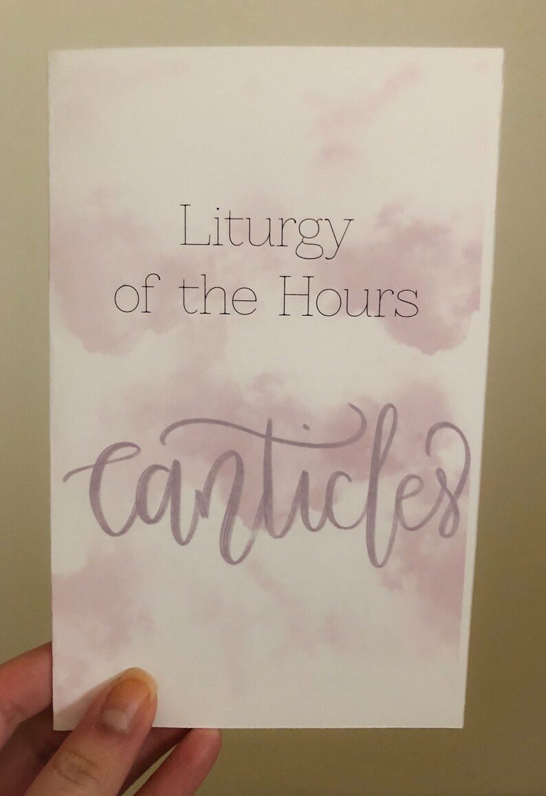 Liturgy of the Hrs Canticles print (Benedictus, Magnificat, Nunc Dimittis) picture relating to Printable Liturgy of the Hours Guide identified as Liturgy of the Hrs Canticles print (Benedictus, Magnificat, Nunc Dimittis)