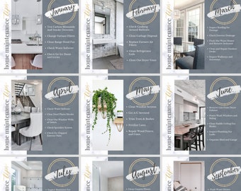 Instagram Posts, Tipps zur Hauspflege (Canva & PNG)
