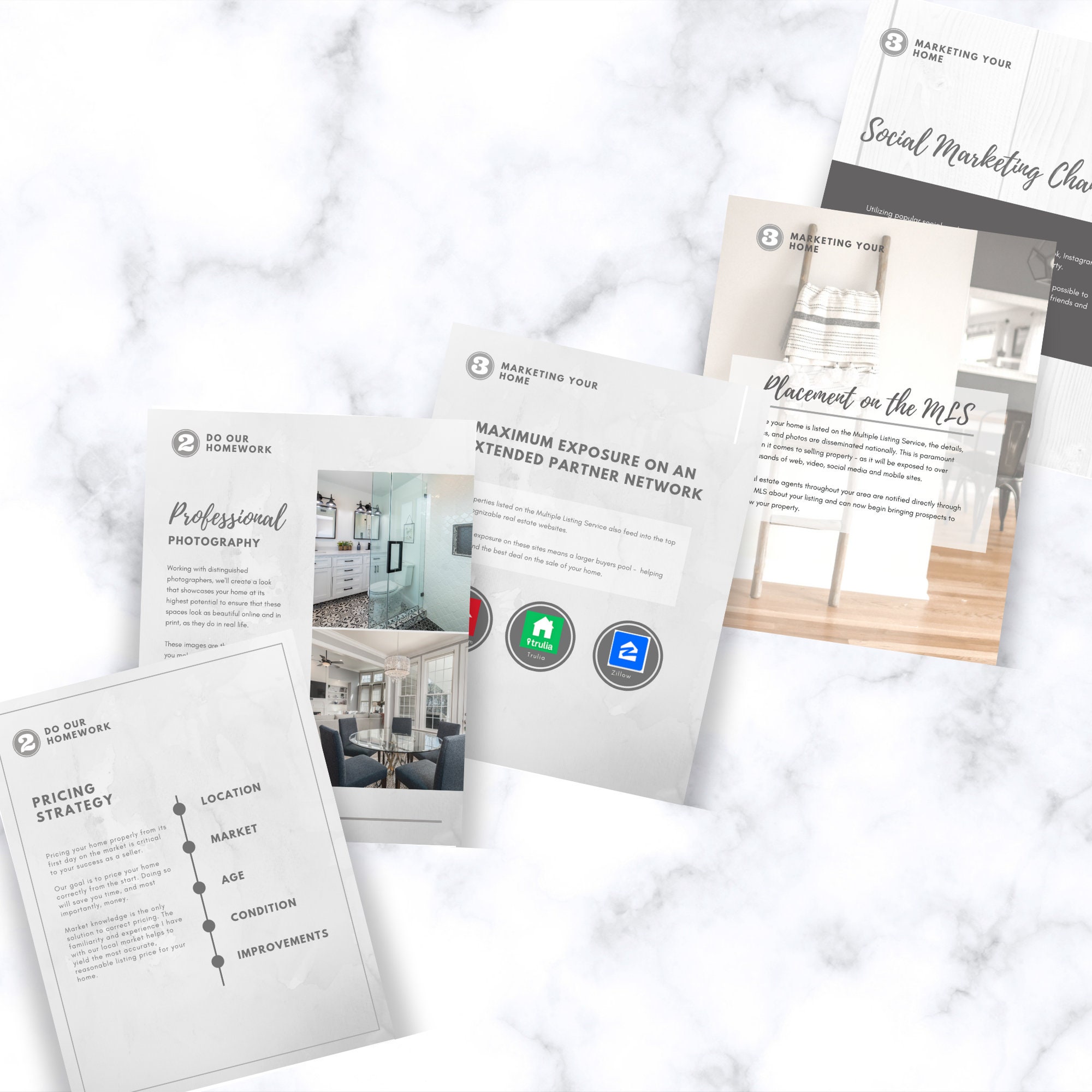 Real Estate Listing Presentation Printable Seller's Guide - Etsy
