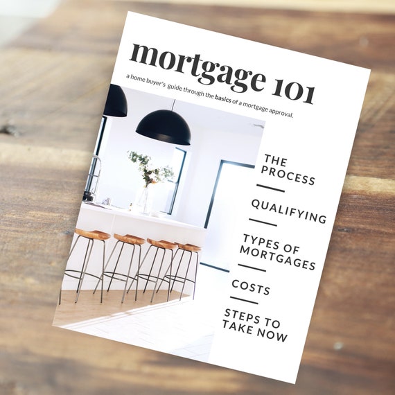 Real Estate Mortgage Guide Instant download PDF Realtor Etsy