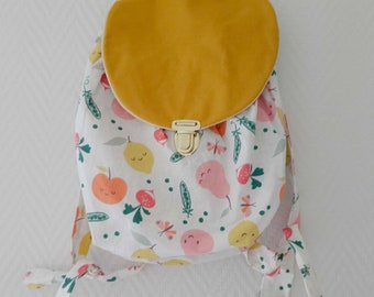 Children's backpack / Children's school bag / Let's Fruitz