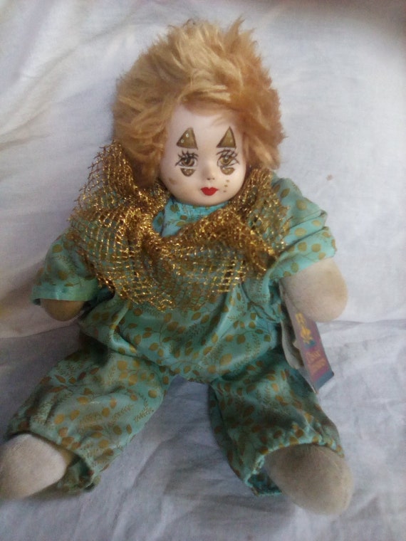 classic treasures porcelain clown dolls