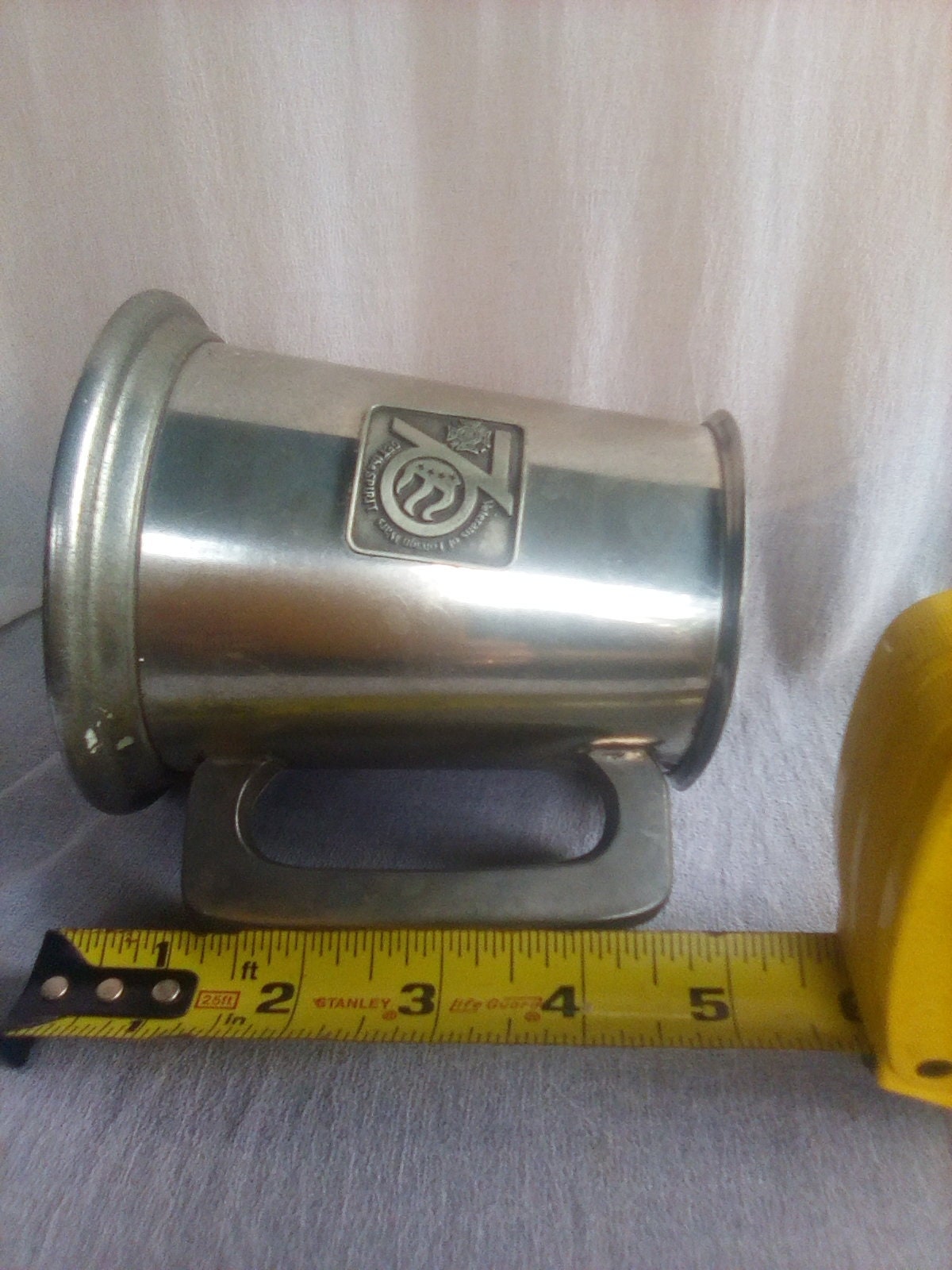 Vintage VFW Leonard English pewter mug Etsy.de