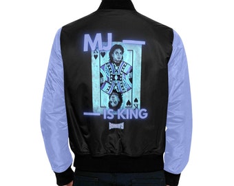 MJ Halloweens King Quilted Unisex Bomber