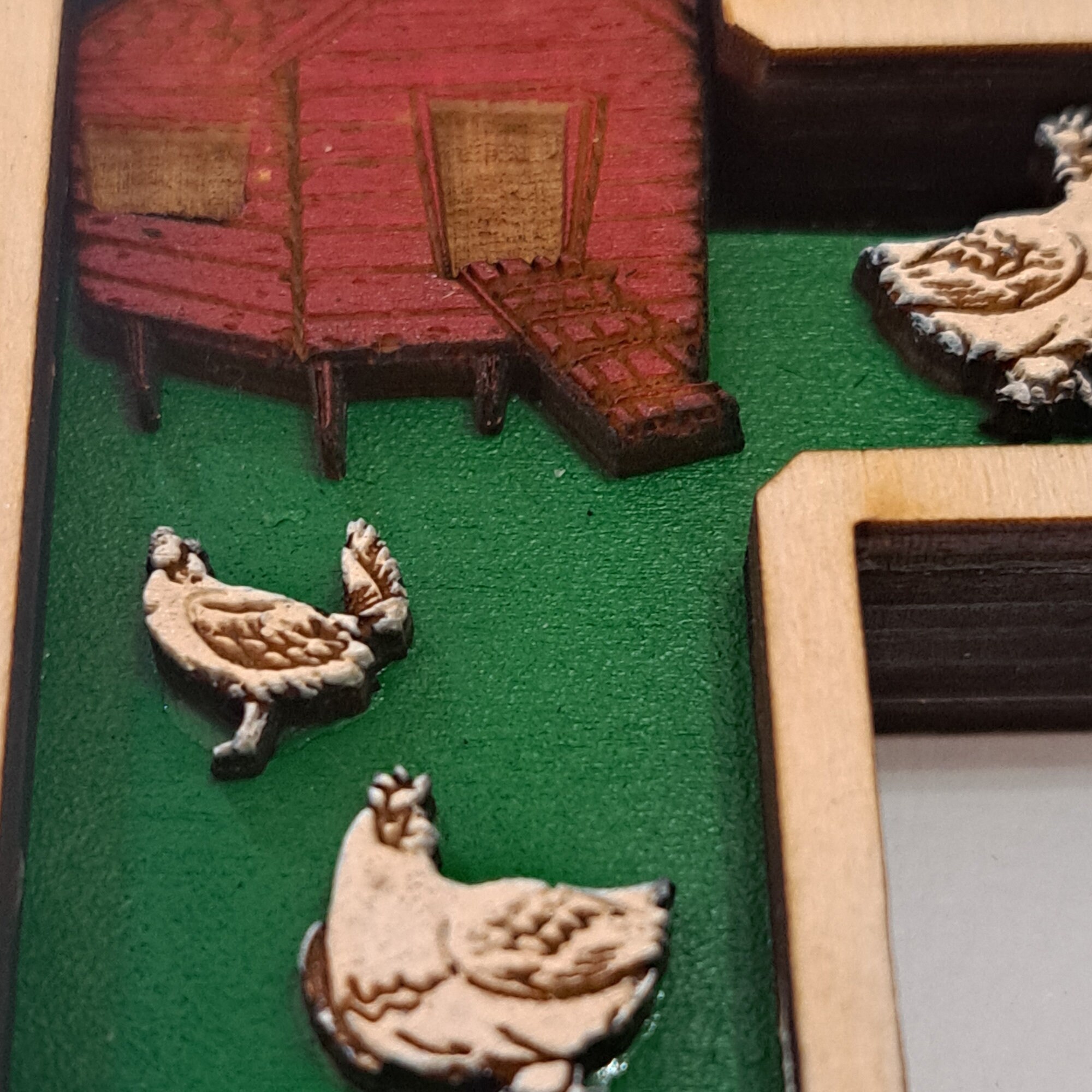 Farm Scene Letters SVG File for Laser Cutting, Multi Layer 3d Art ...