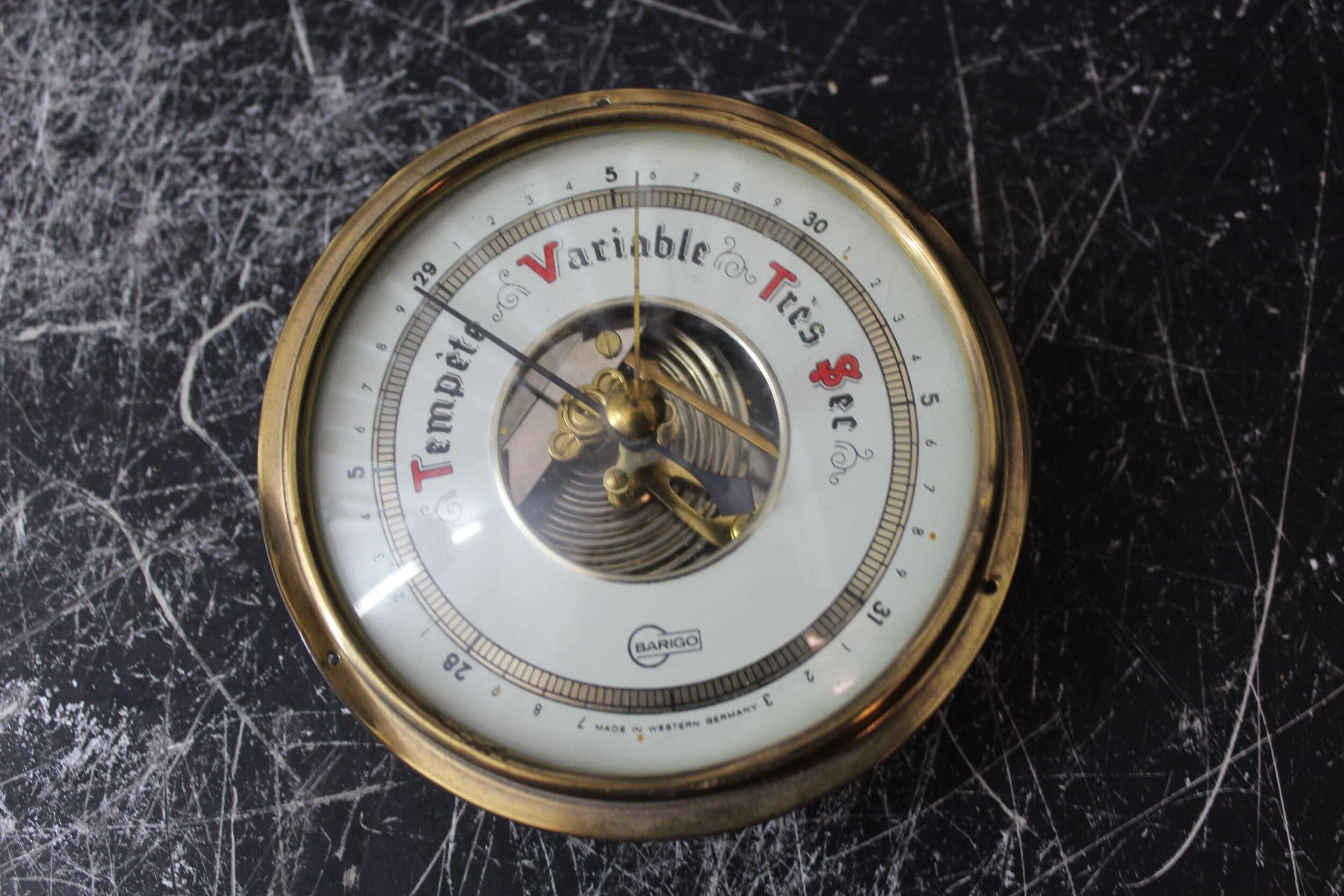 BARIGO Barometer Made in West Germany Etsy