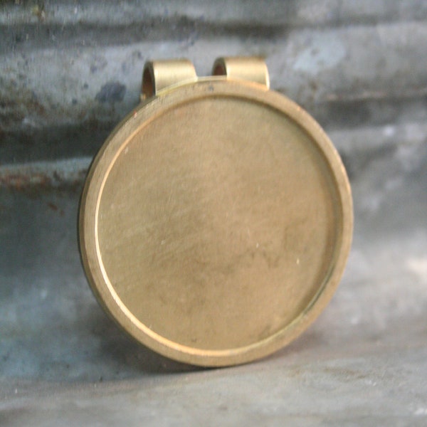 Brass money clip