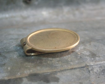 Brass money clip