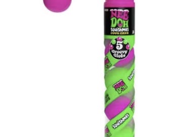 NeeDoh Cool Cane with 5 Teenie stress balls