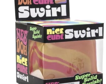 Swirl Cube REAL NEEDOH Stress Ball Fidget Toy