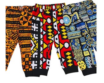 African print pants for babies/boys/girls, Ankara trouser for kids