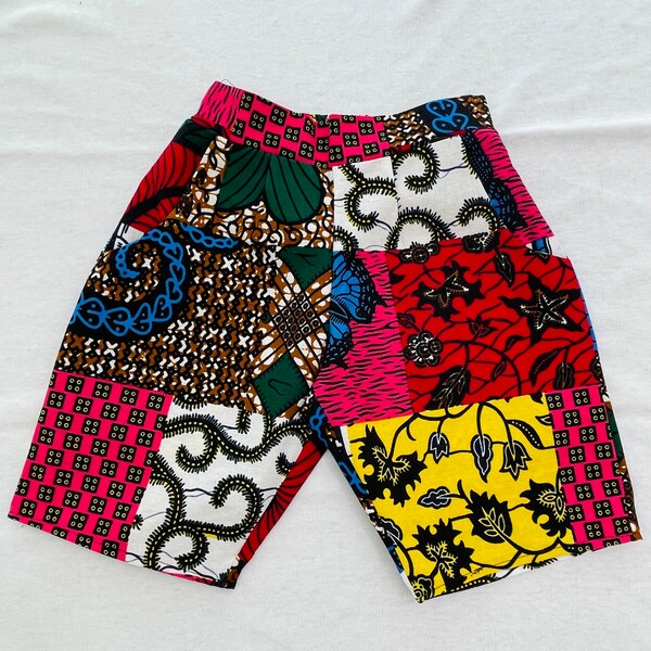 African print shorts for boys/girls/babies, Africa kids bermuda shorts, Ankara shorts for boys girls