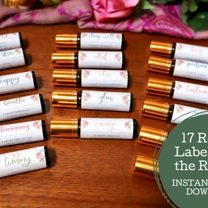 YLEO New Member Welcome Kit, Printable Essential Oil Roller Labels, Yl Welcome Package, Premium ...