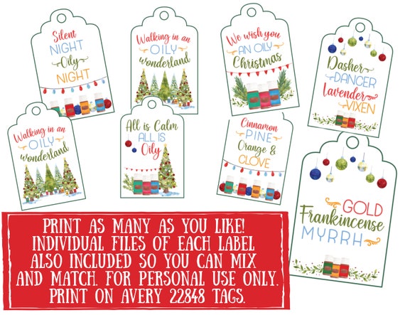 Mabel's Labels' Holiday Gift Tags