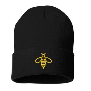 Honey Bee Knit Beanie - Free Shipping
