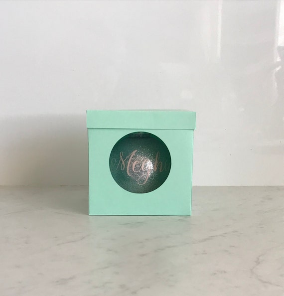 Simple Bauble Box 70mm Svg File Etsy