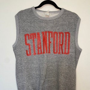 Vintage Stanford University Logo Pullover Sweater Vest