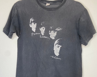 Vintage 60’s-70’s Beatles Graphic T-Shirt - Signed Era