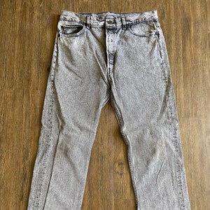 Vintage 501 Levi&#39;s Black Cheeky Denim Jeans