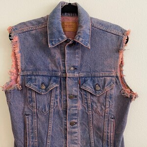 Levis denim shop waistcoat mens
