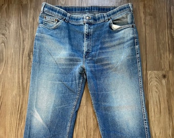 Vintage jaren 1970-1980 Levi's met een Skosh Meer comfort Made in USA spijkerbroek