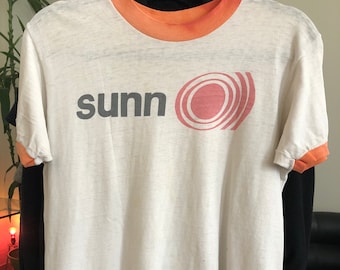 Rare Vintage 1960&#39;s Sunn O))) Amps/ Brook Mays Pro Shop for the Musician Graphic T-Shirt